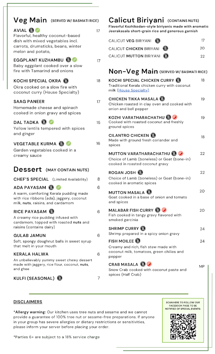 Menu Kochi Indian Cuisine-2