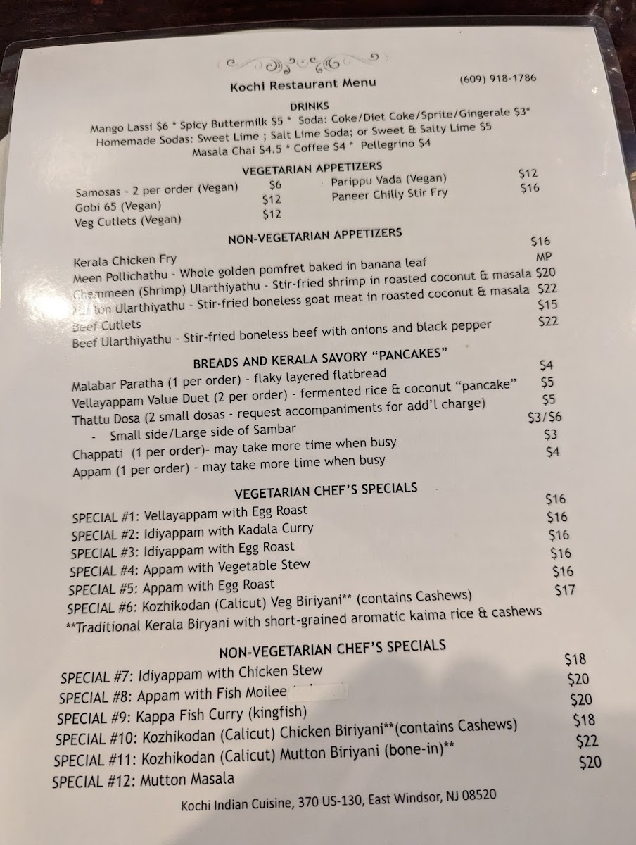 Menu Kochi Indian Cuisine-5