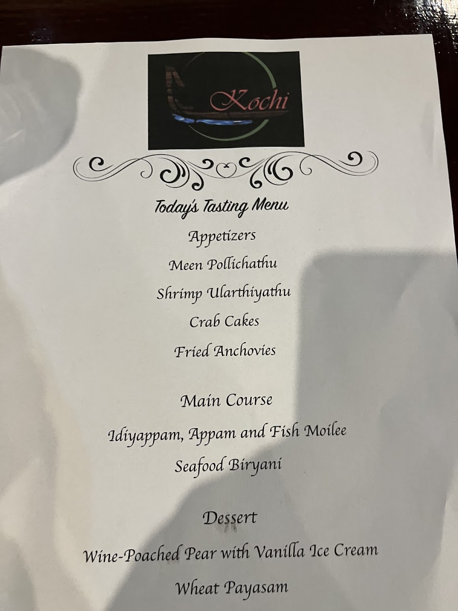 Menu Kochi Indian Cuisine-9